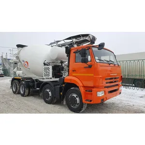 Автобетоносмеситель 5814Y9K12 на шасси КАМАЗ 6540-3911-48(A5), 9 куб. с транспортерной лентой К-12
