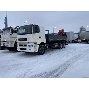 Бортовой КАМАЗ 65207-1002-87 с КМУ Fassi 245A.0.24