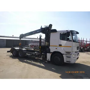 Крюковй погрузчик Hiab 20S59 с КМУ Hiab 190T на шасси КАМАЗ 65207-1002-87(S5)