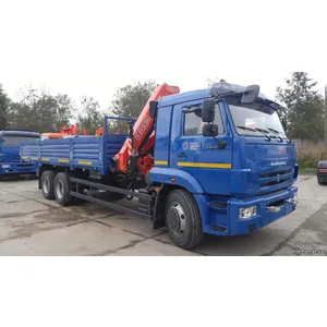 Бортовой КАМАЗ 65117-3010-48 с КМУ Fassi 155A.0.22