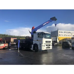 Бортовой КАМАЗ 65207-1002-87 с КМУ DongYang SS2725 LB