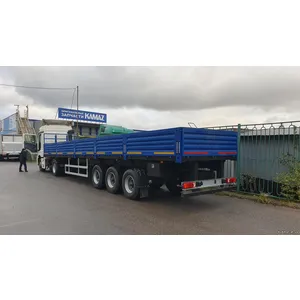 бортовой полуприцеп ТЗА г/п-32,1 тн; 13480х2476х730 мм; ССУ 1350 мм, пневмоподвеска, оси ПЛАНТ
