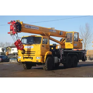 кран автомобильный Галичанин КС-55713-5В-4 г/п 25 т.,стрела 31,0 м.,ОВОИД на шасси КАМАЗ 43118 6х6