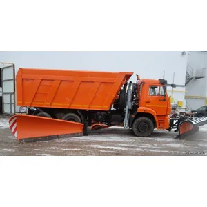 КДМ-7881010 на с.КамАЗ-6520-49 (Передний поворотный отвал, Средний нож, Боковой отвал)