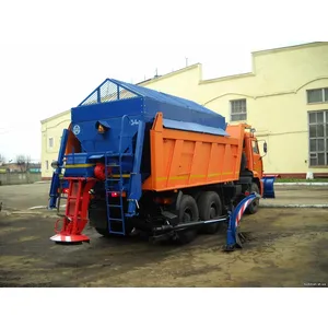 КДМ-7881010 на с.КамАЗ-6520-7915-49 (ПС (сталь, V=10,5 м3), Поворотный отвал, Боковой отвал)