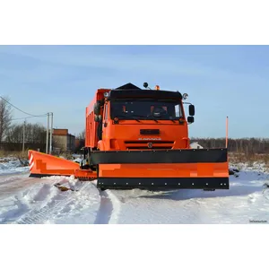 КДМ-7881010 на с.КамАЗ-6520-7915-49 (ПС сталь,V=10,5 м3, Передний, Средний и Боковой отвалы)