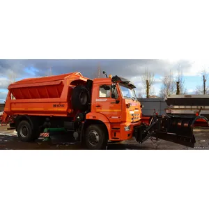 КДМ-7881050 на с.53605 (ПС сталь 09Г2С,V=6 м3, Передний отвал, Средняя щетка)