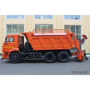 ЭД-405А1 на с.65115-50 (ПС сталь 09Г2С, V=8 м3, Задняя щетка)