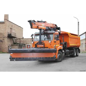 КДМ-650-07-01 на ш.6520-53 (ГМУ, Самосв.кузов, ПС сталь 09Г2С, V=10,5 м3, Передний и Боковой отвалы)