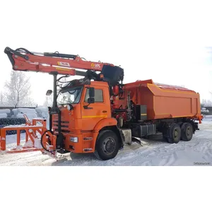 КДМ-650-07-01 на ш.6520-53 (ГМУ, Самосвальный кузов, ПС сталь 09Г2С, V=10,5 м3, Средний нож)
