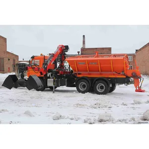 КДМ-650-01 на ш.65115-48 (ГМУ, ПС сталь 09Г2С, V=8 м3, Передний отвал)