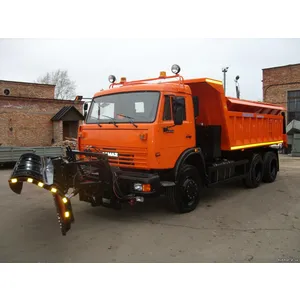 КДМ-650-04 на ш.65115-48 (Самосвальный кузов, ПС сталь 09Г2С, V=8 м3, Передний отвал)