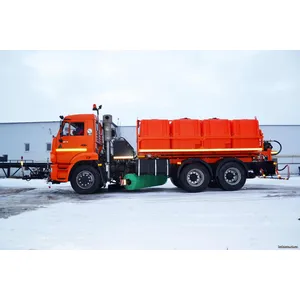КДМ-7881022 на ш.65115-50 (ПМ пласт, V=12 м3, Передняя рейка, Задняя рейка, Средняя щетка)