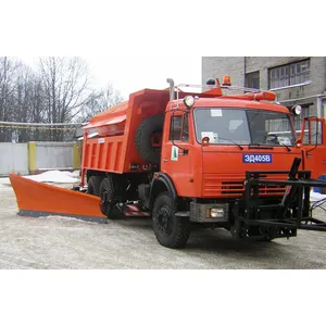 ЭД-405В на ш.65115-48 (Самосв.кузов, ПС сталь 09Г2С, V=8 м3, Перед.отвал,Средний нож, Боковой отвал)