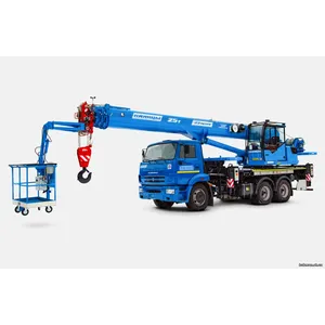 Подъёмник кран стреловой КЛИНЦЫ ПКС-55713-1К-4В г/п 25 т, длина стрелы 33 м; шасси 65115 6х4