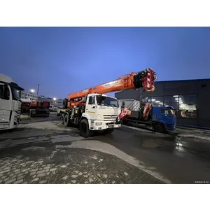 кран автомобильный КЛИНЦЫ КС-55729-5К-3; г/п 32 т, длина стрелы 33 м; шасси 43118 6х6