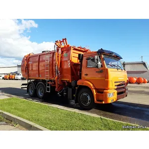 мусоровоз КО-440-5 (вместимость кузова 22м3, боковая загрузка, универсальный захват)